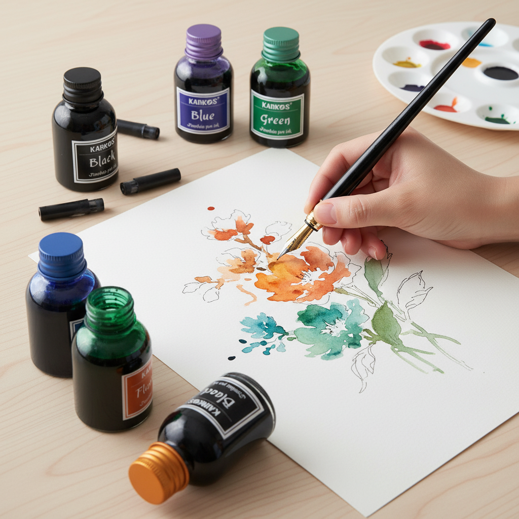 Fountain Pen Bottled Ink - Colorful Ink 30ml Fountain Pen Ink