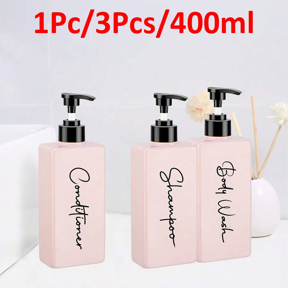 3-Pack 400ml Soap Dispenser wi - Gel Refill Pack incelemesi ve fiyatı