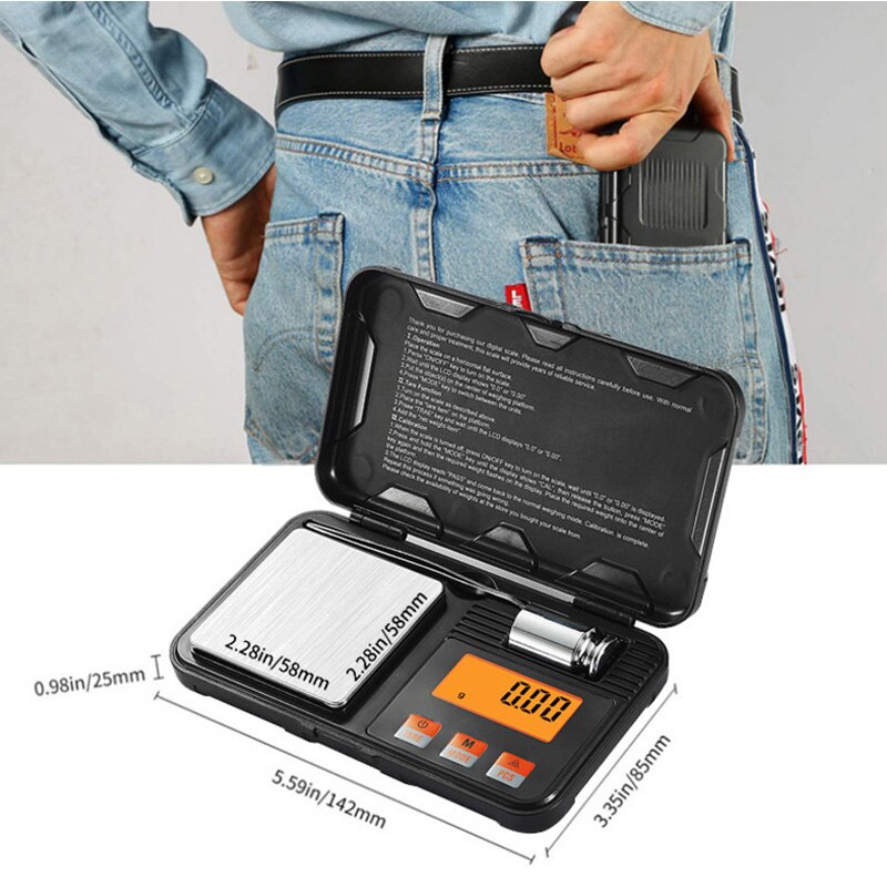 Digital Mini Scale 200g/0.01g  - Tape Dispenser Weighted incelemesi ve fiyatı
