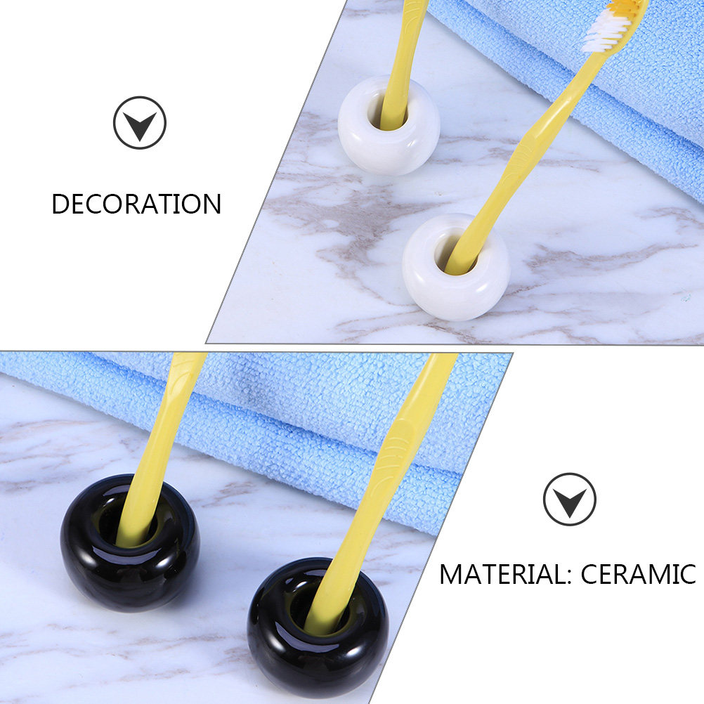 4Pcs Ceramic Toothbrush Stand  - Pen Rest Single incelemesi ve fiyatı