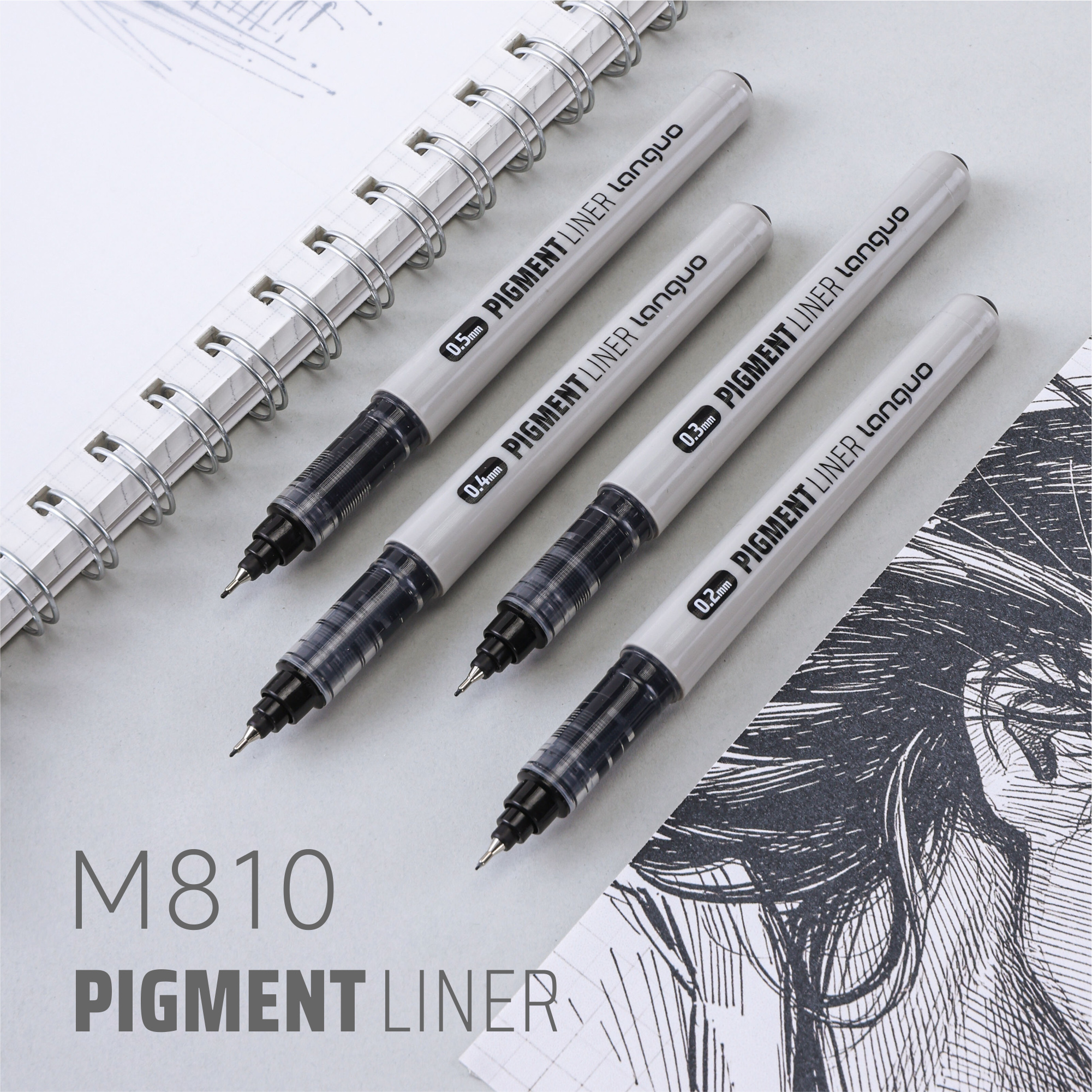 LANGUO 0.2/0.3/0.4/0.5 mm Micr - Correction Pen Fine incelemesi ve fiyatı