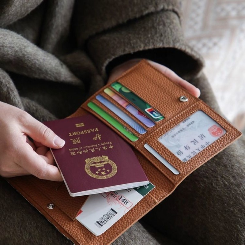 Leather Passport Holder Covers - Index Card Holder incelemesi ve fiyatı