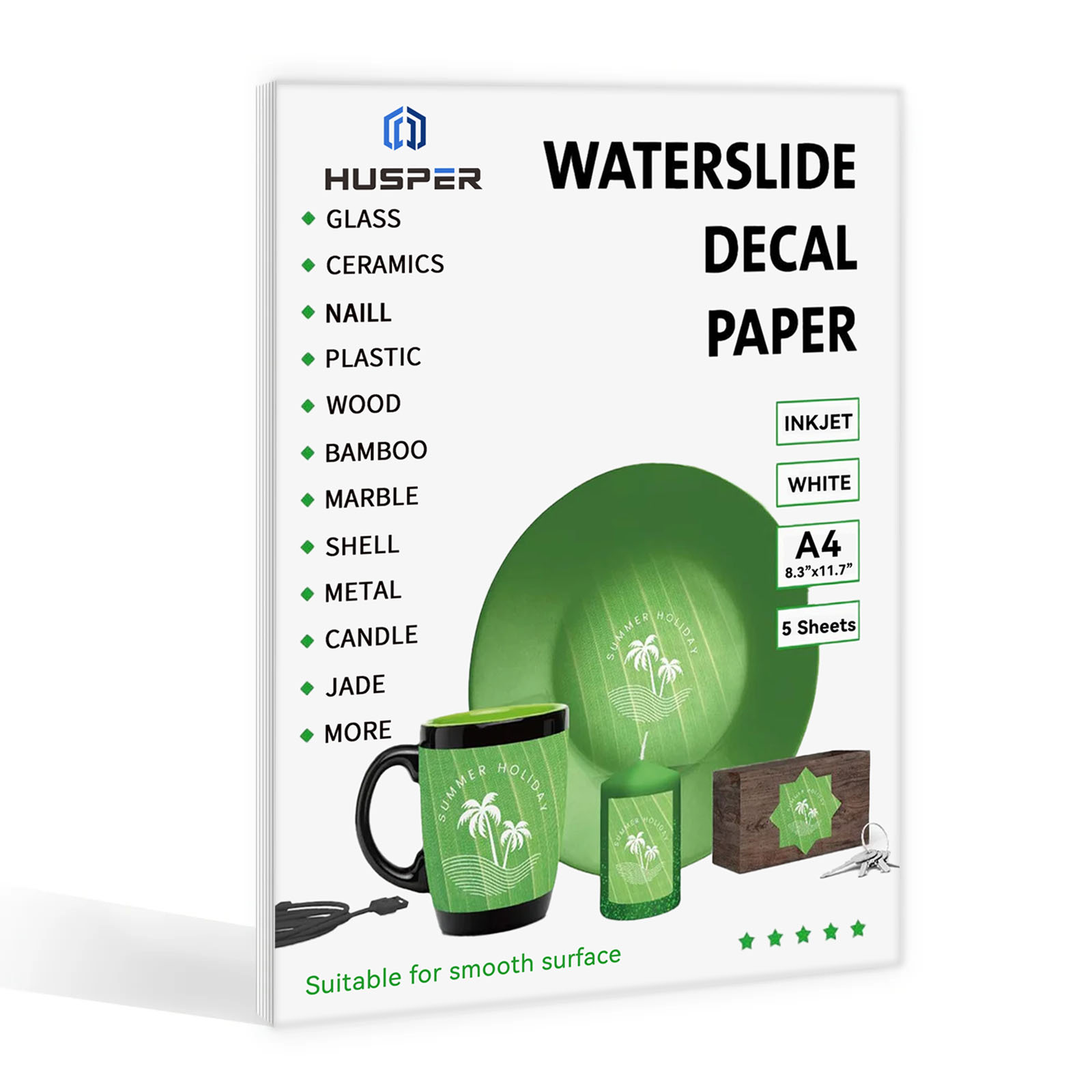 5 Sheets A4 Size Water Slide D - Ink Blotter Paper incelemesi ve fiyatı