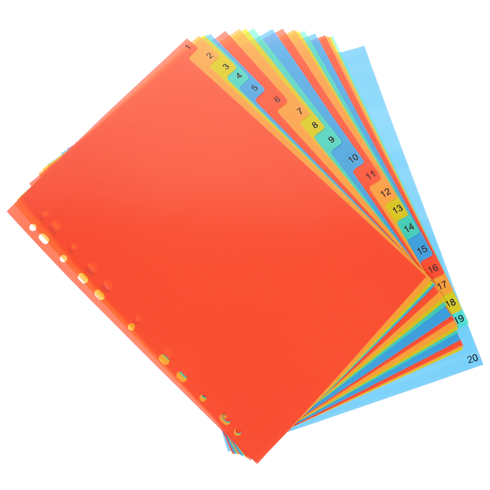 A4 Index Pages Plastic Binder  - Tab Divider A4 incelemesi ve fiyatı