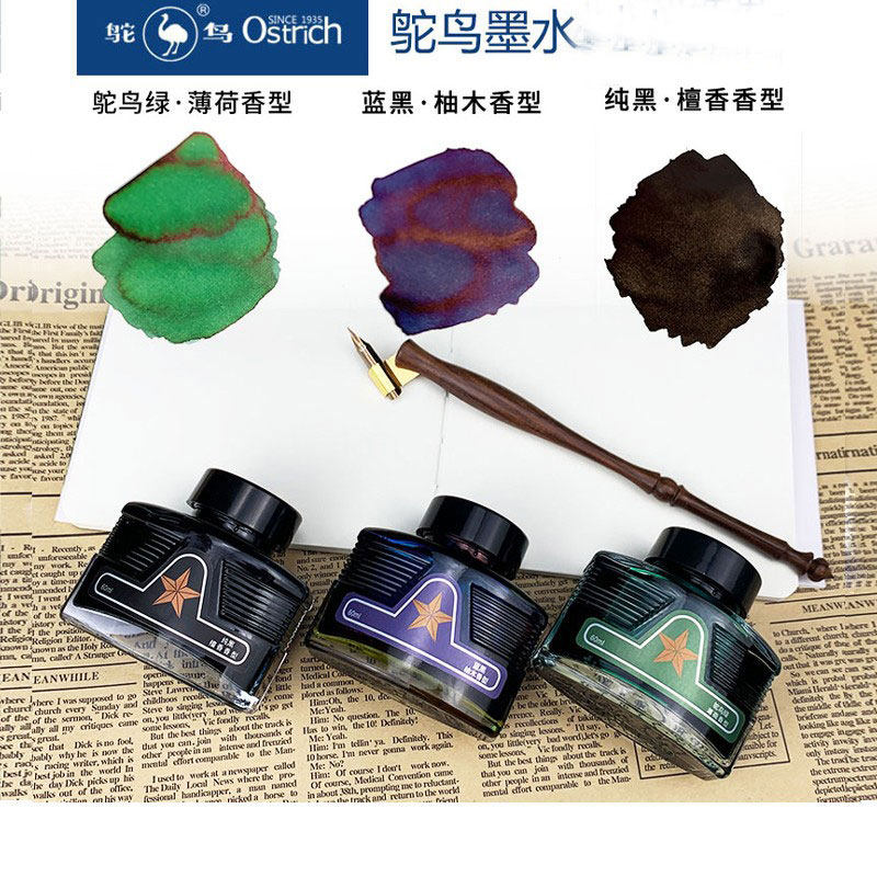 Ostrich Scented Fountain Pen I - Fountain Pen Bottled Ink incelemesi ve fiyatı