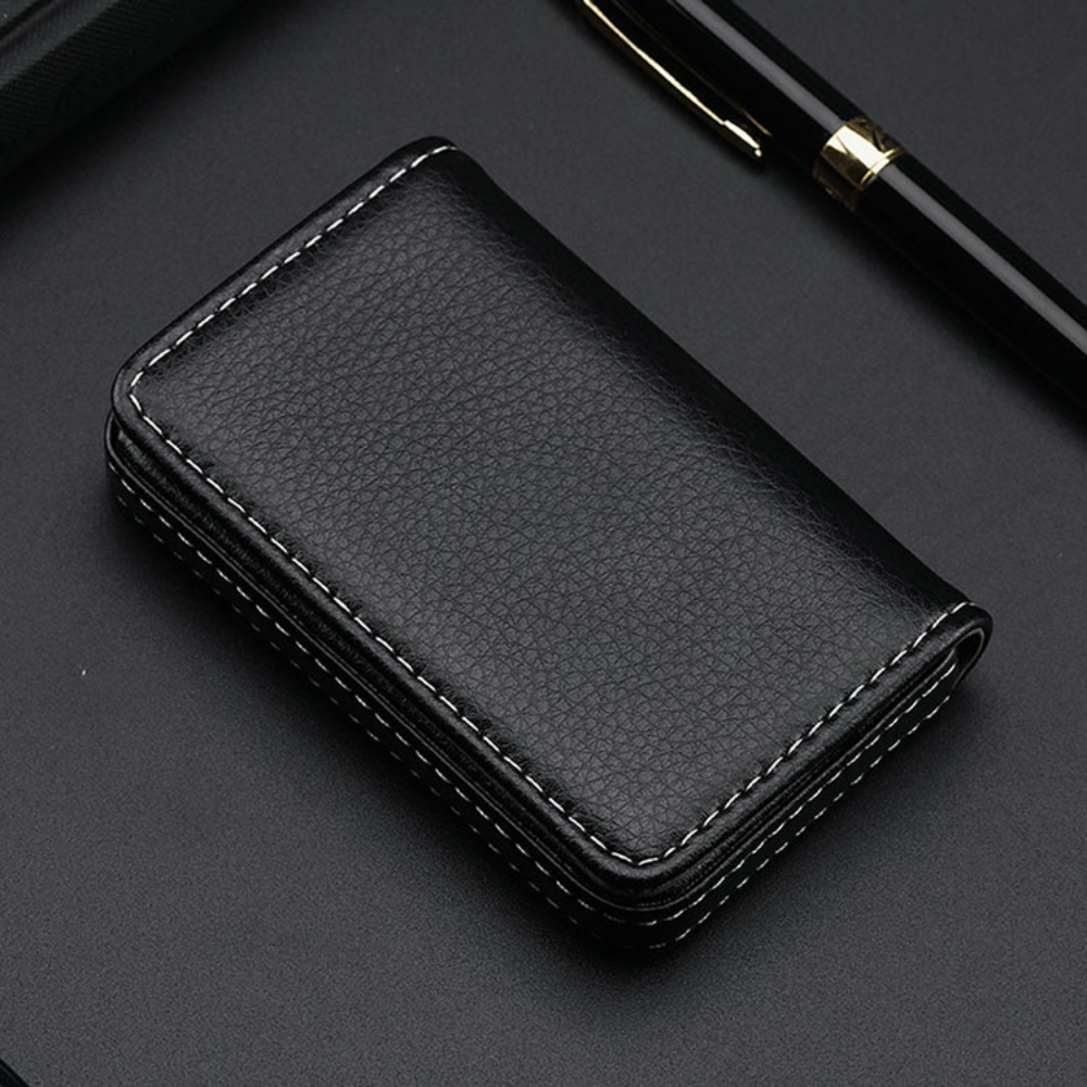 Sized Stitched PU Leather Cred - Index Card Holder incelemesi ve fiyatı