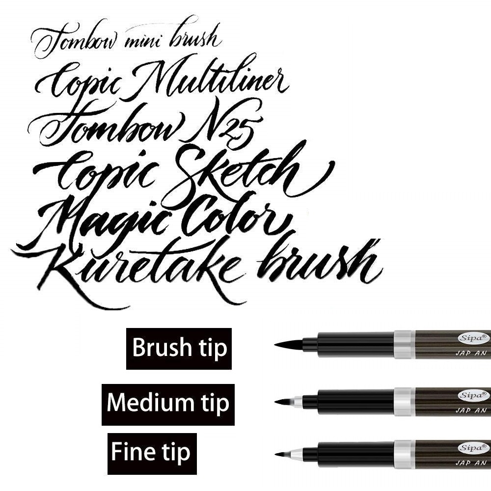 3pcs Calligraphy Pen Set Fine  - Correction Pen Fine incelemesi ve fiyatı
