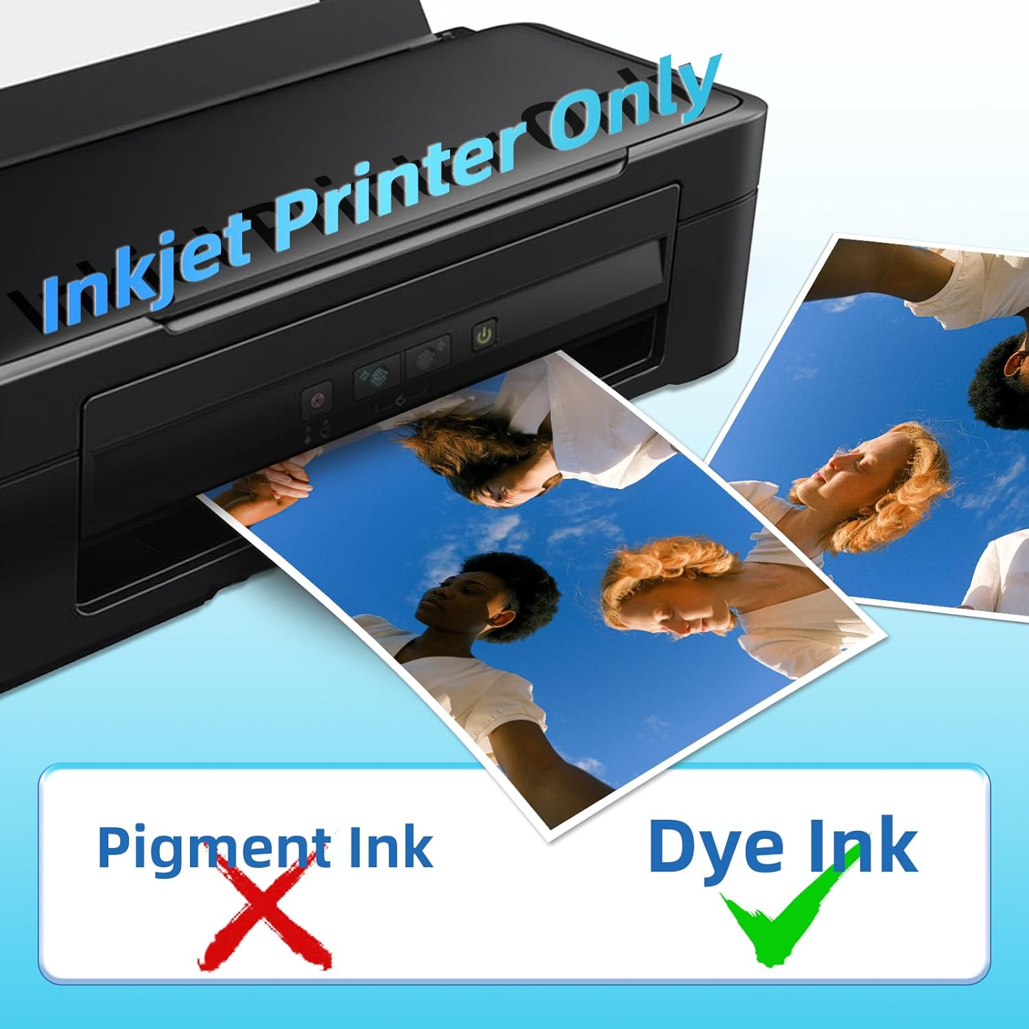 Adhesive Glossy Photo Paper A4 - Ink Blotter Paper incelemesi ve fiyatı