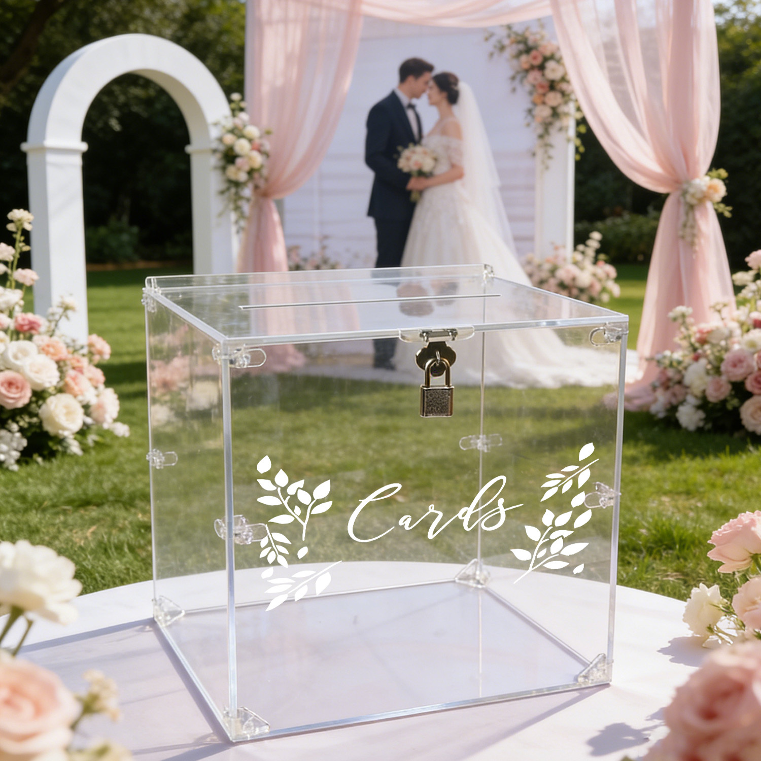 Acrylic Wedding Card Boxes wit - Card Index Box incelemesi ve fiyatı
