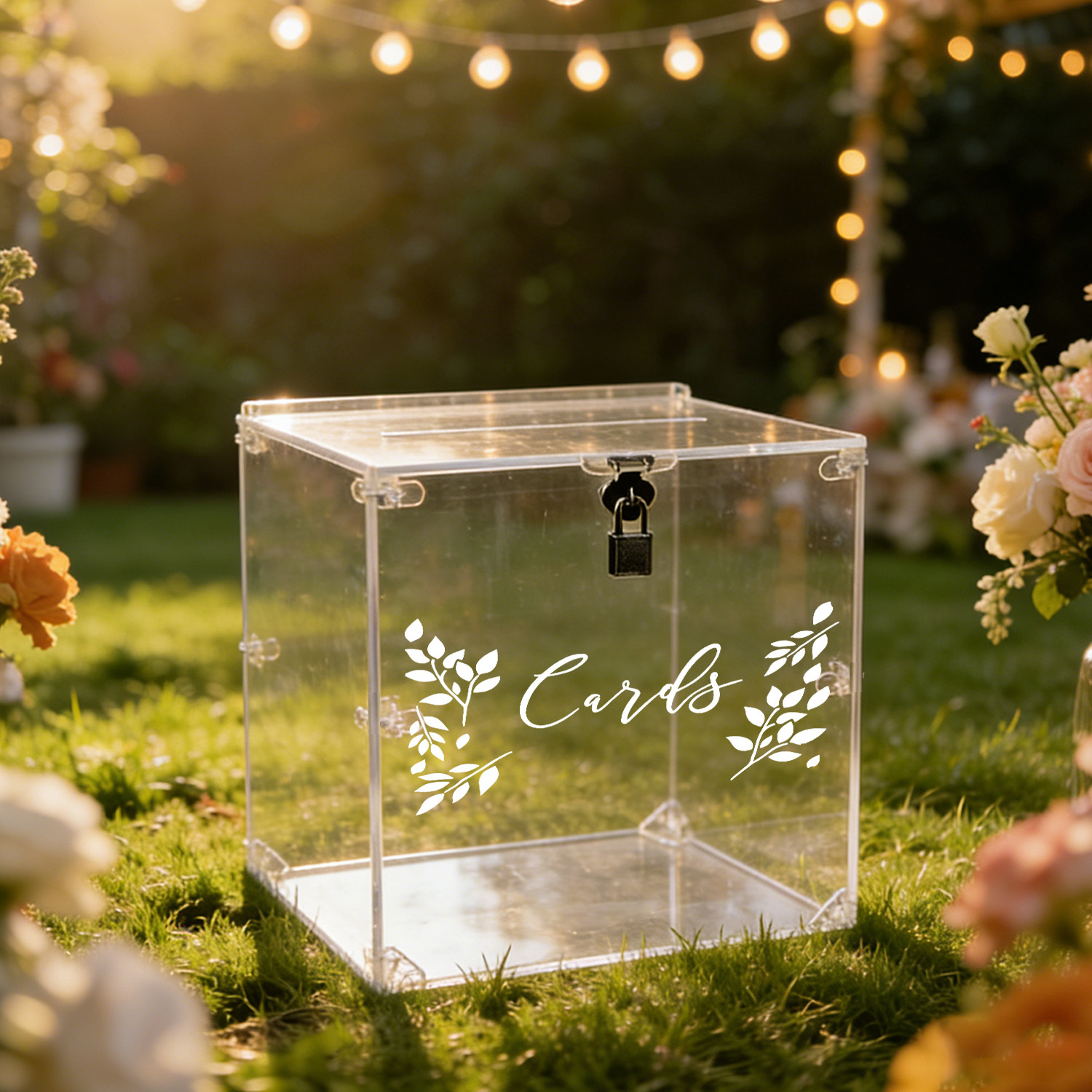 Acrylic Wedding Card Boxes wit - Card Index Box incelemesi ve fiyatı