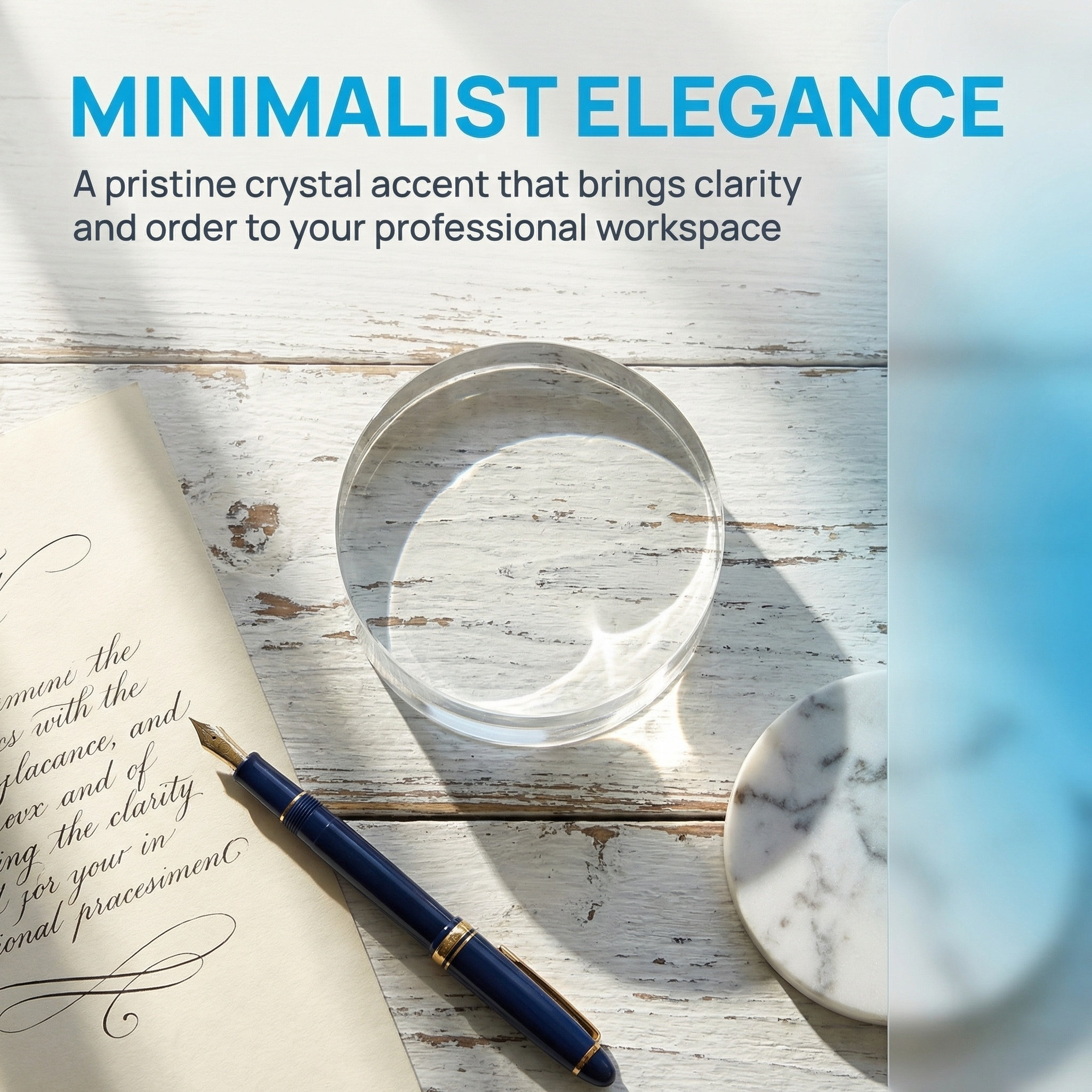 3.15 Inch Round Clear Crystal  - Book Weight Glass incelemesi ve fiyatı