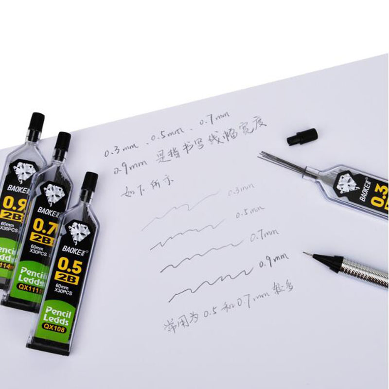 30pcs/Bottle, Automatic Pencil - Mechanical Pencil 0.3 incelemesi ve fiyatı