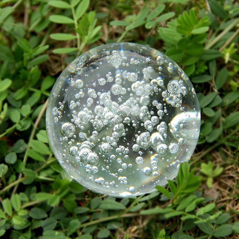 40/60/80MM Clear Bubble Crysta - Paper Weight Crystal incelemesi ve fiyatı