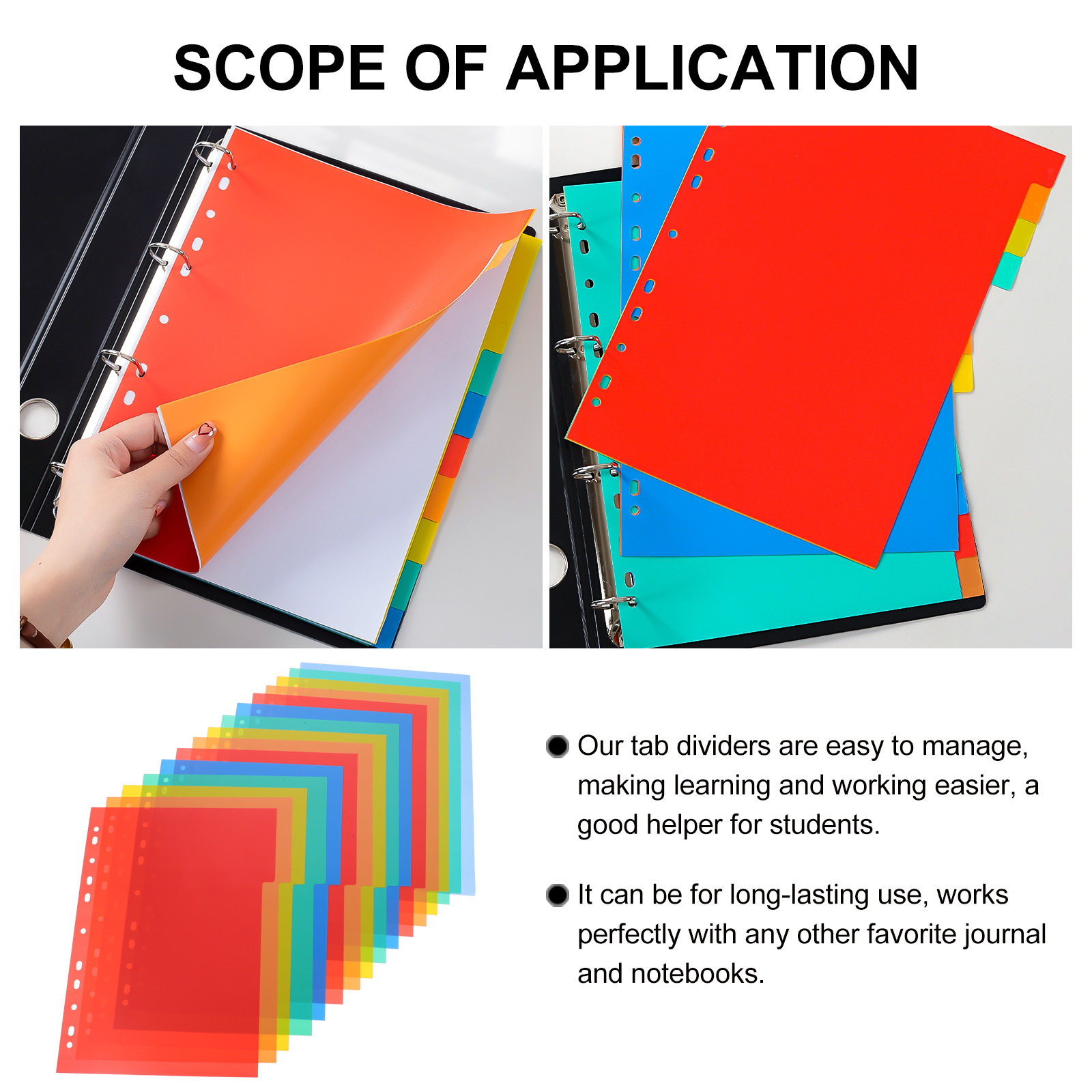 1Set Index Binder Dividers A4  - Tab Divider A4 incelemesi ve fiyatı