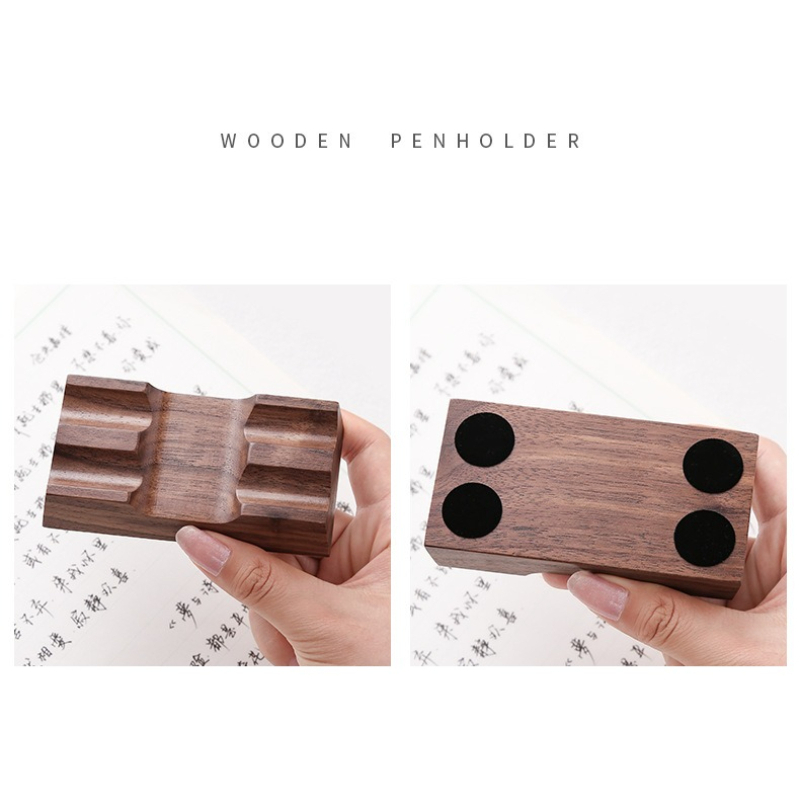 Walnut Wood Pen Holder Stand f - Pen Rest Single incelemesi ve fiyatı