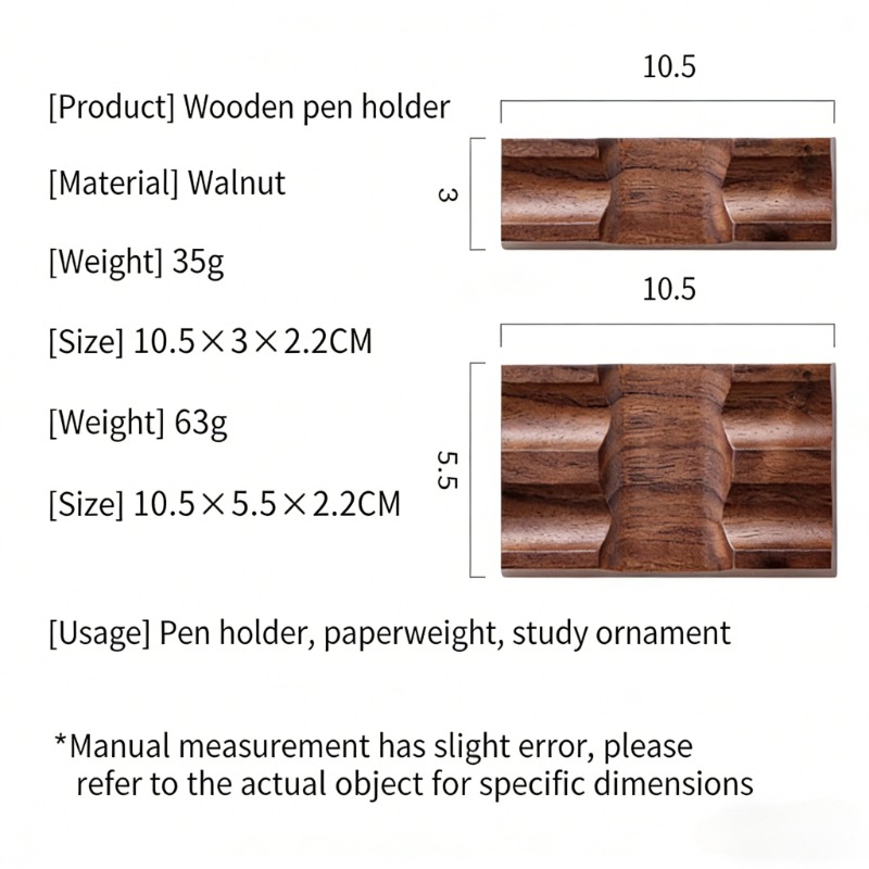 Walnut Wood Pen Holder Stand f - Pen Rest Single incelemesi ve fiyatı