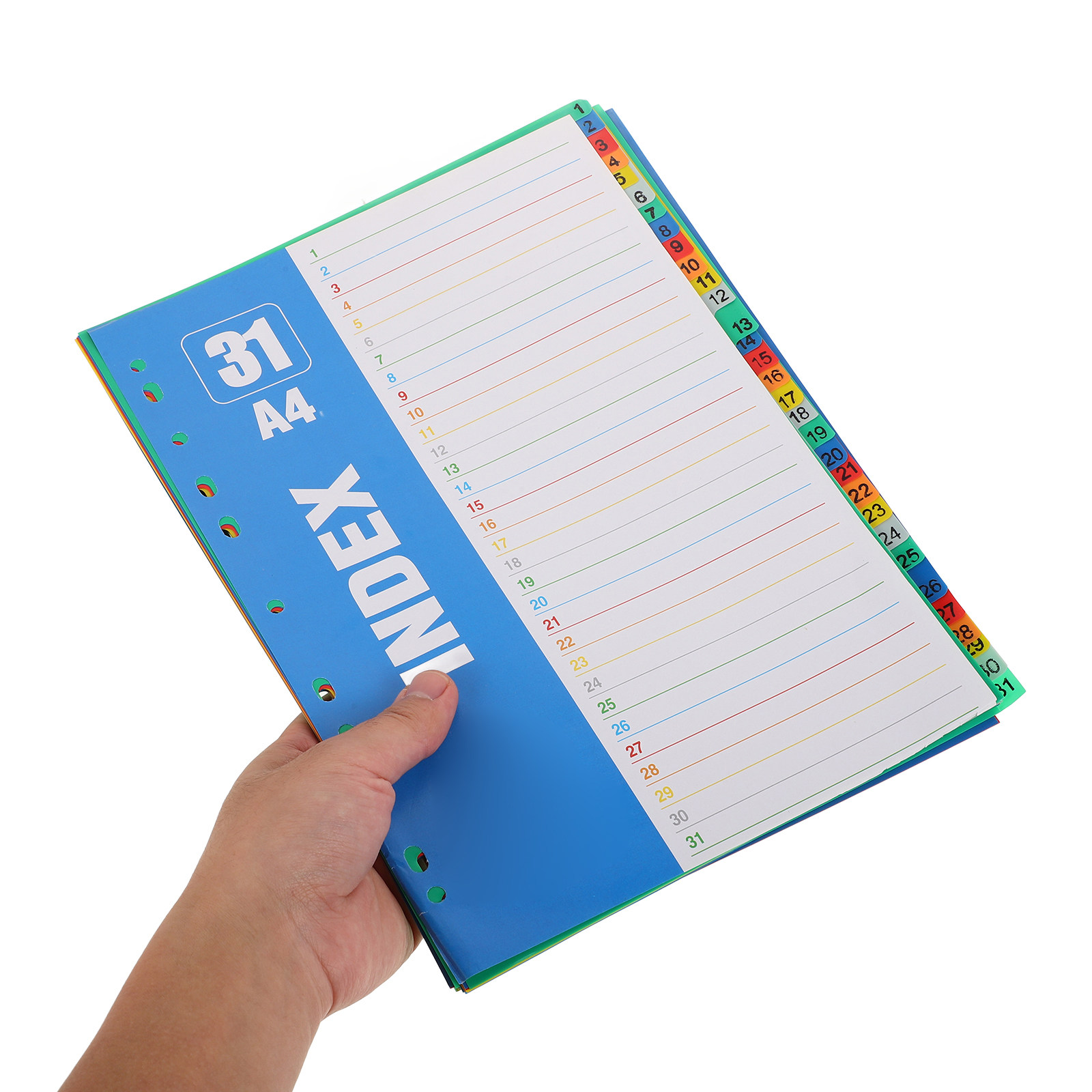 1Set A4 11-Hole PP Index Divid - Tab Divider A4 incelemesi ve fiyatı