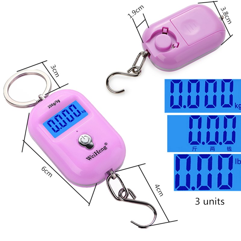 25kg/5g Mini Hook Scale Digita - Tape Dispenser Weighted incelemesi ve fiyatı