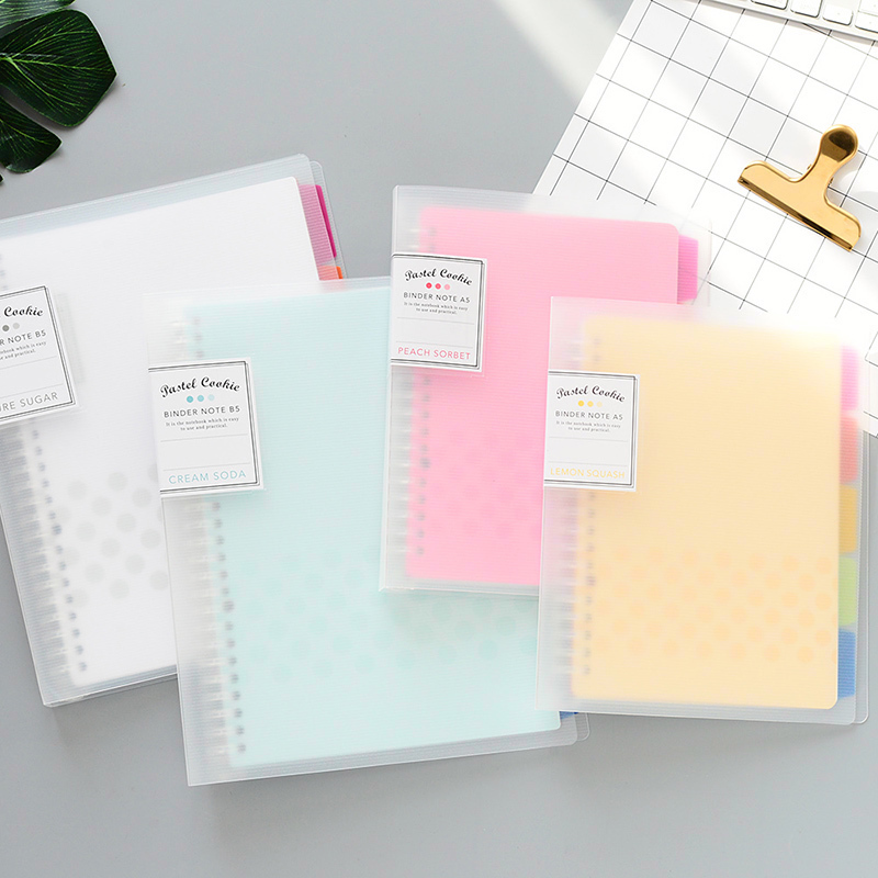 1Pc KOKUYO Loose Leaf Notebook - Binder A4 Lever incelemesi ve fiyatı