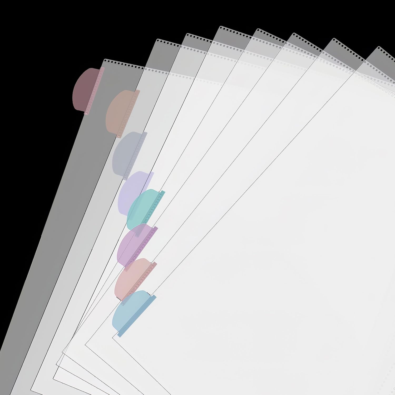 A4 Clear Sheet Protectors with - Tab Divider A4 incelemesi ve fiyatı