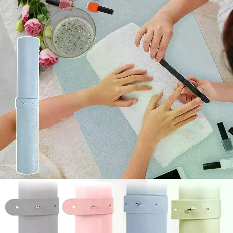 Foldable Nail Art Table Mat PU - Leather Desk Pad incelemesi ve fiyatı