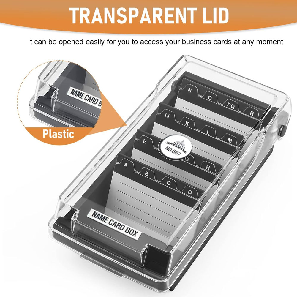 Desktop Business Card Box, Lar - Card Index Box incelemesi ve fiyatı