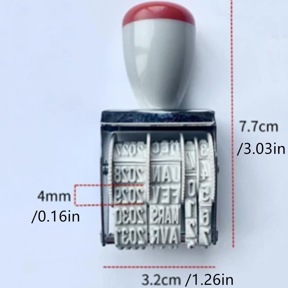 DIY Rotating Date & Number Rol - Rubber Date Stamp incelemesi ve fiyatı