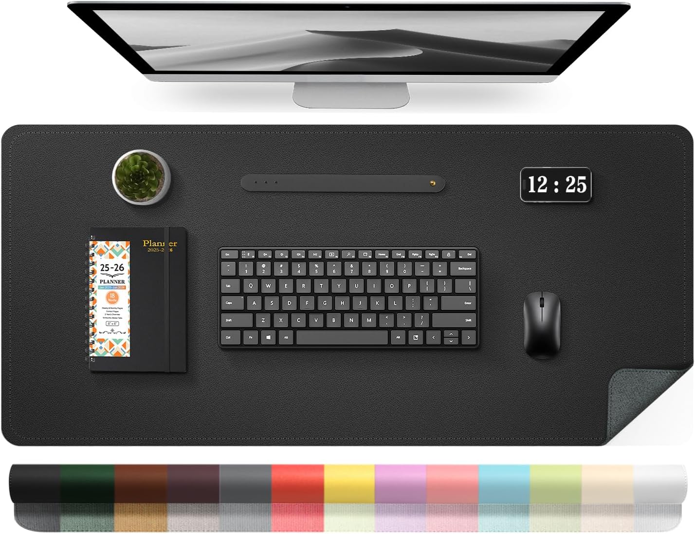 Large Leather Desk Pad Protect - Leather Desk Pad incelemesi ve fiyatı