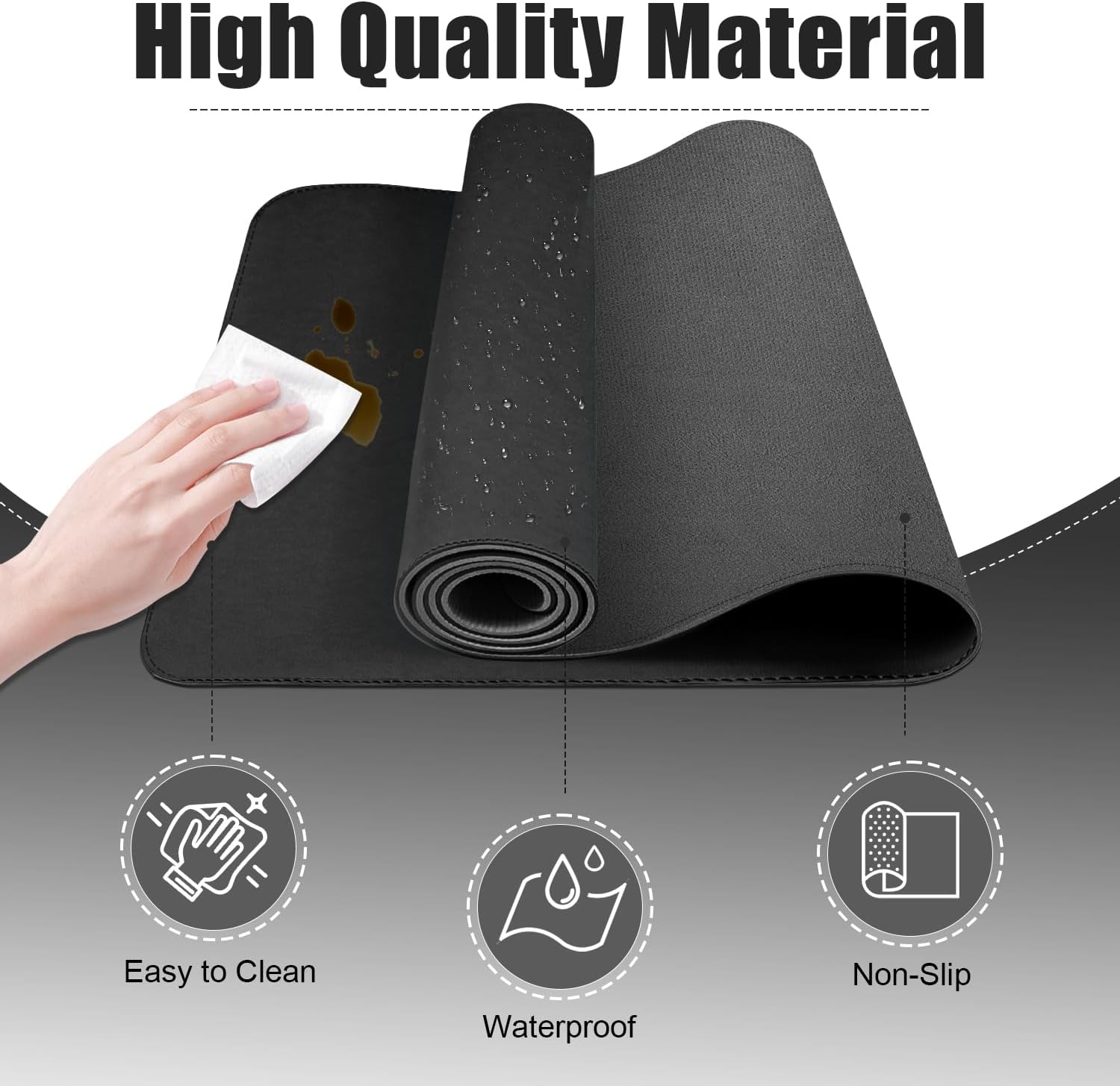 Large Leather Desk Pad Protect - Leather Desk Pad incelemesi ve fiyatı