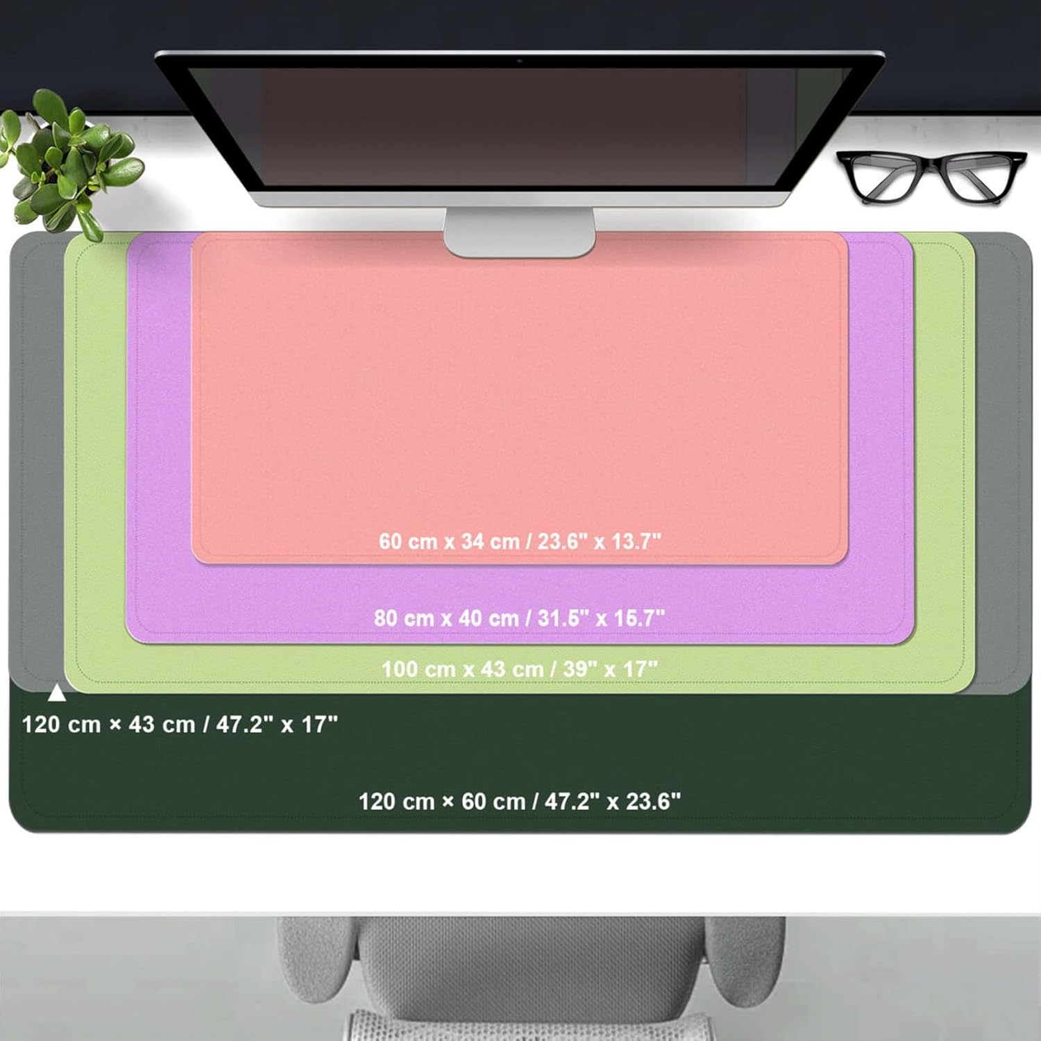 Large Leather Desk Pad Protect - Leather Desk Pad incelemesi ve fiyatı