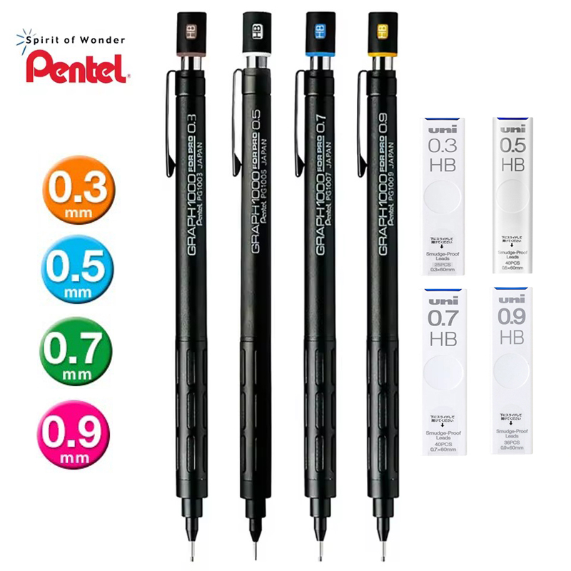 Pentel PG1000 Graph For PRO Bl - Mechanical Pencil 0.3 incelemesi ve fiyatı