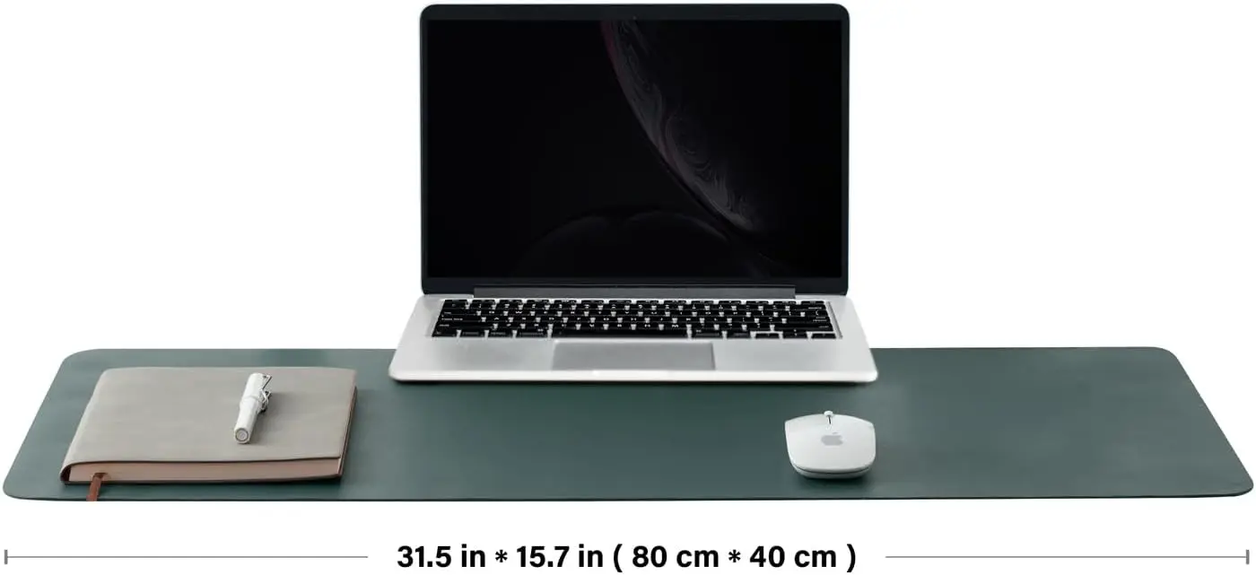 Cork Desk Mat Dual-Sided Desk  - Leather Desk Pad incelemesi ve fiyatı