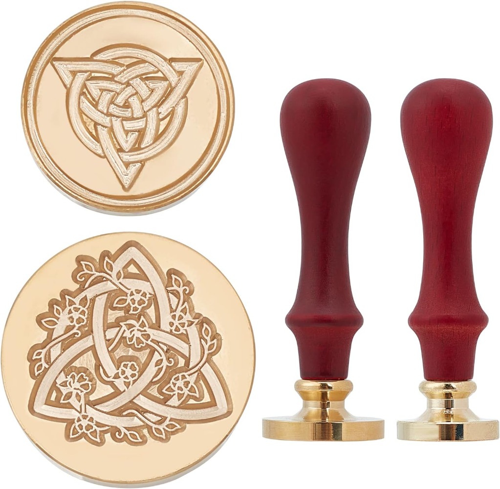 2 Set Celtic Knot Wax Seal Sta - Wax Seal Stamp Set incelemesi ve fiyatı