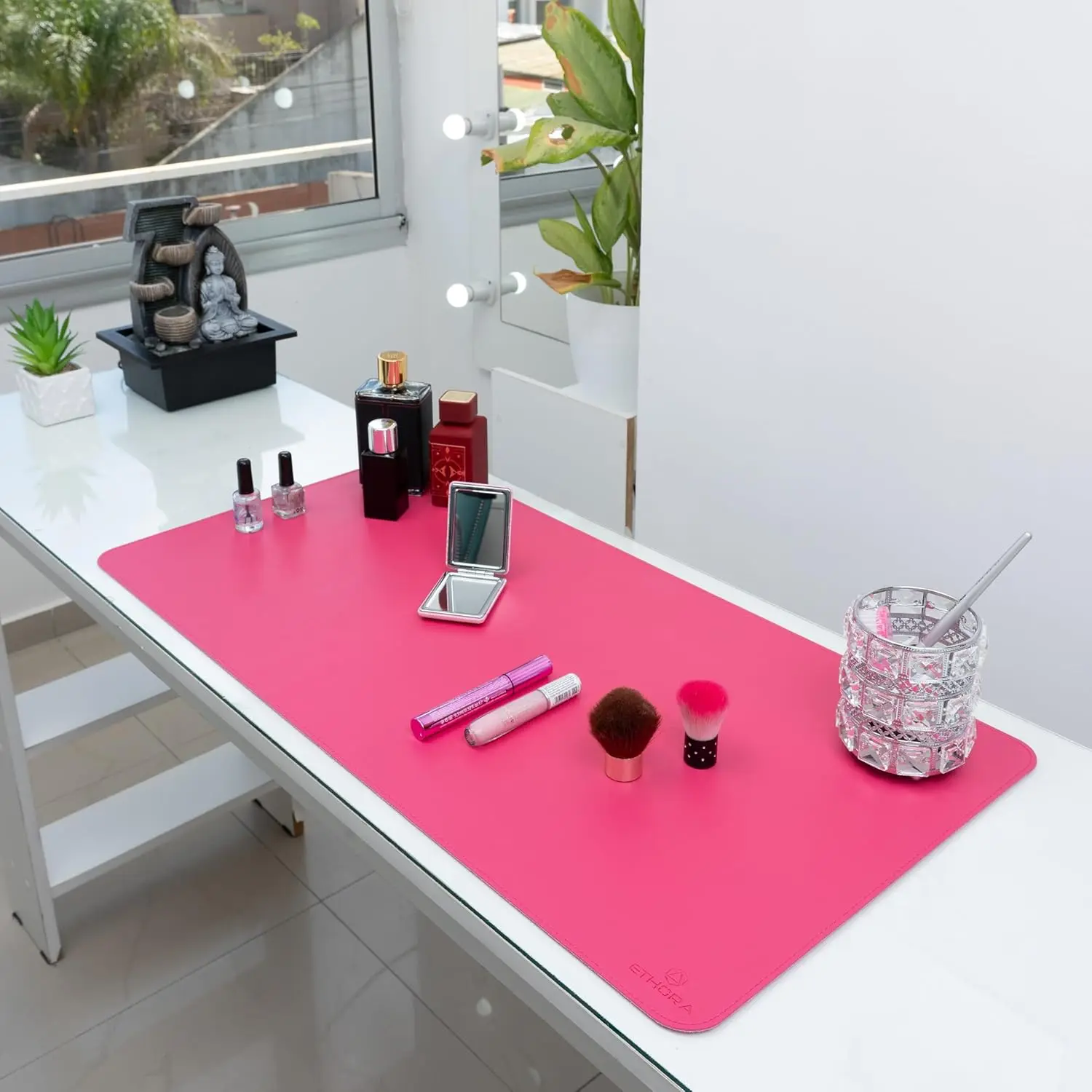 Desk Mat with Non-Slip Suede B - Leather Desk Pad incelemesi ve fiyatı