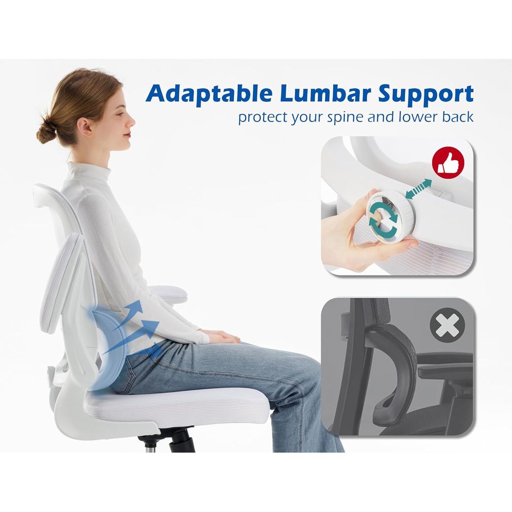 Ergonomic Desk Chair with Adju - Leather Desk Pad incelemesi ve fiyatı