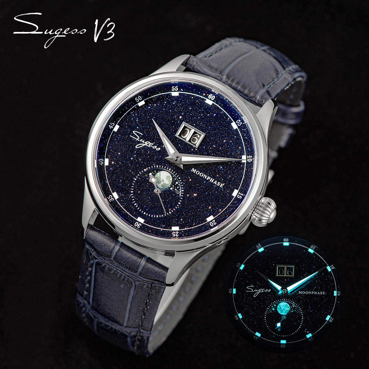 Sugess Origin ST2528 Movement  - Paper Weight Crystal incelemesi ve fiyatı