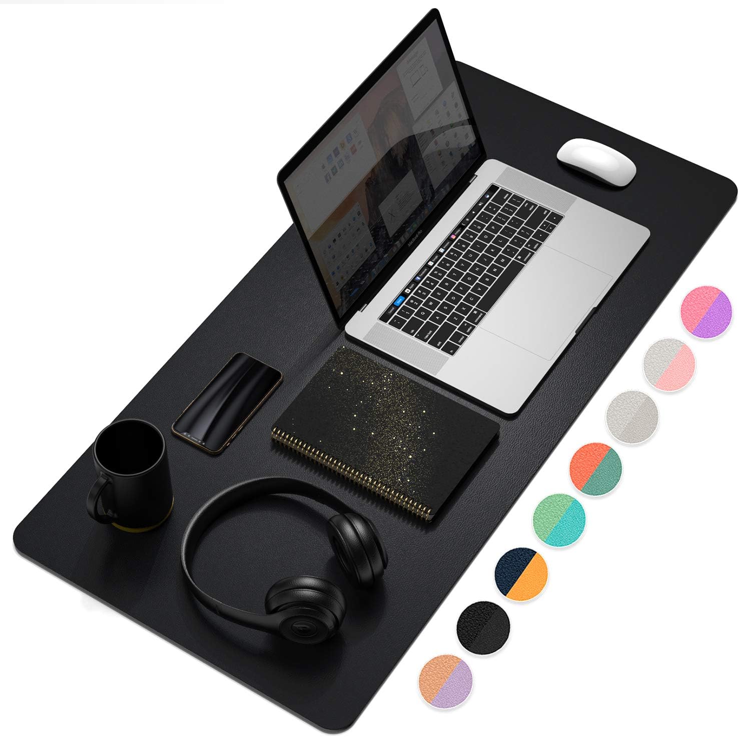 Dual-Sided Desk Pad Protector, - Leather Desk Pad incelemesi ve fiyatı