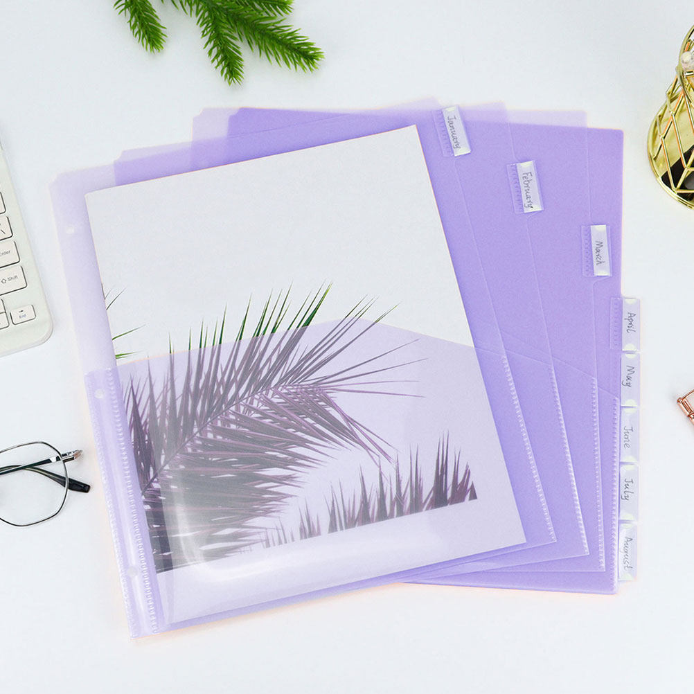 2Sets Binder Dividers Plastic  - Tab Divider A4 incelemesi ve fiyatı