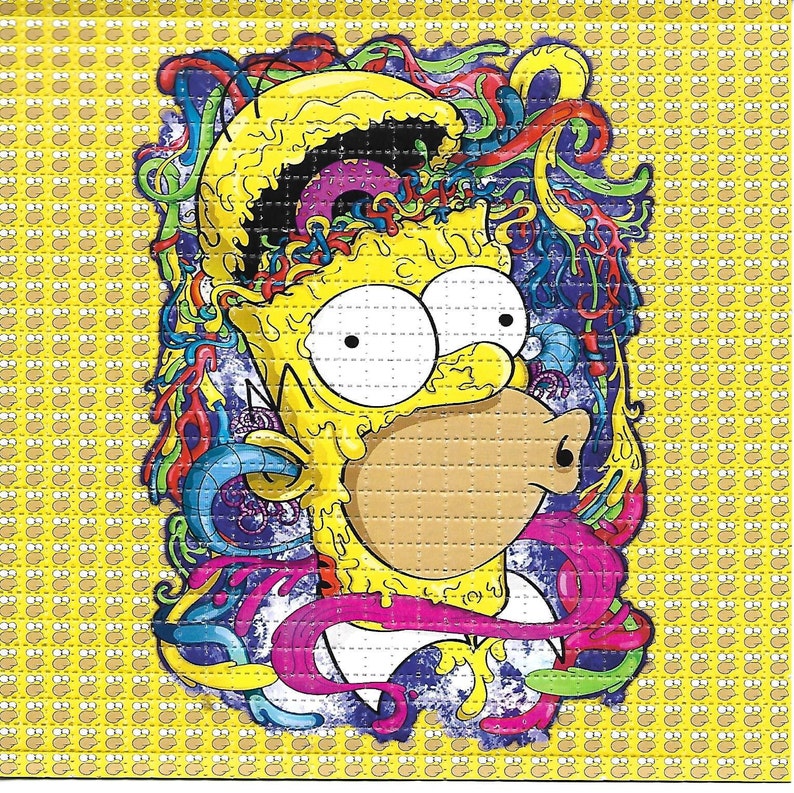 Mind blown Psychedelic Acid-Fr - Ink Blotter Paper incelemesi ve fiyatı