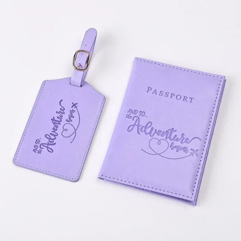 New Purple PU Leather Passport - Index Card Holder incelemesi ve fiyatı