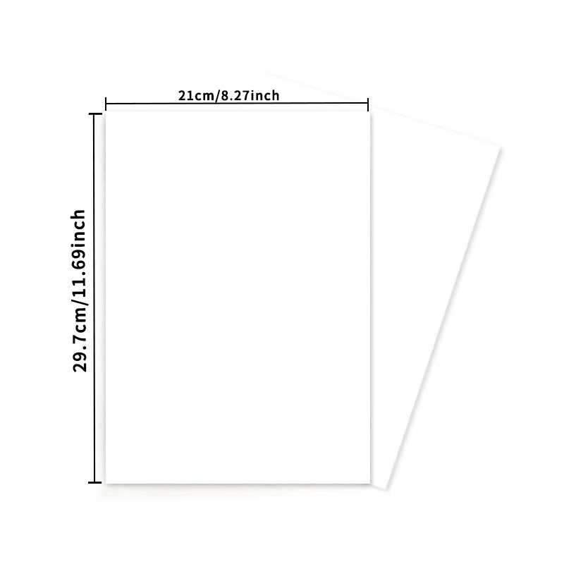 A4 10/20Pcs Inkjet Waterslide  - Ink Blotter Paper incelemesi ve fiyatı
