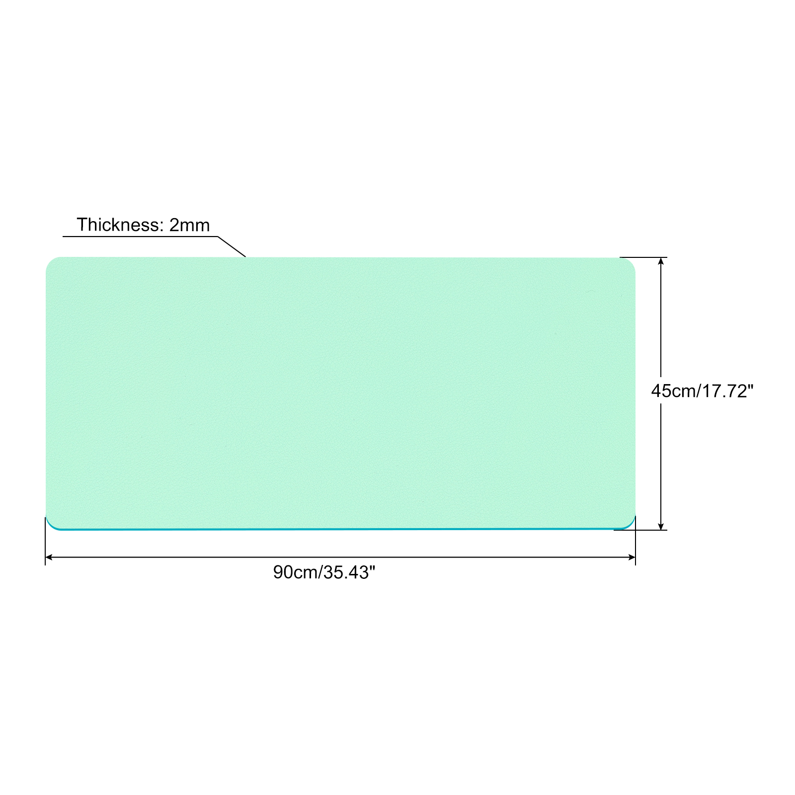 Office Desk Mat Protector PU L - Leather Desk Pad incelemesi ve fiyatı