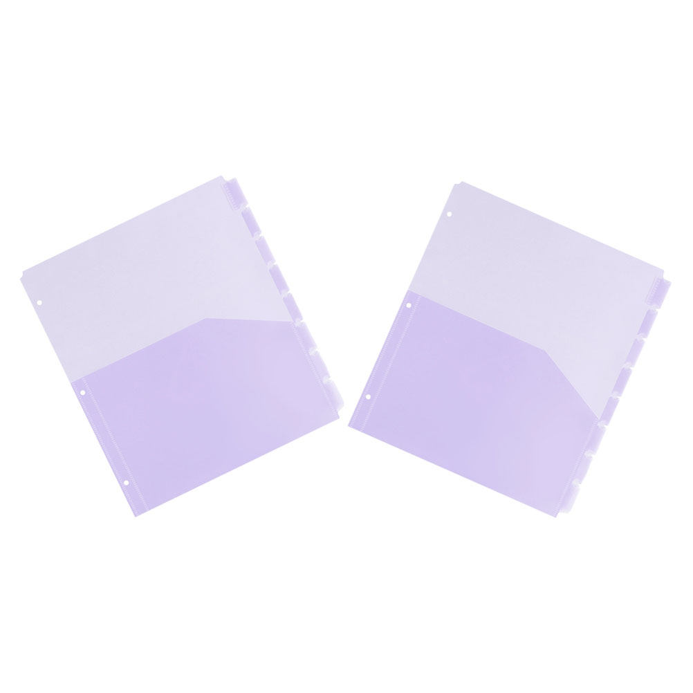 2Sets Binder Pockets Dividers  - Tab Divider A4 incelemesi ve fiyatı