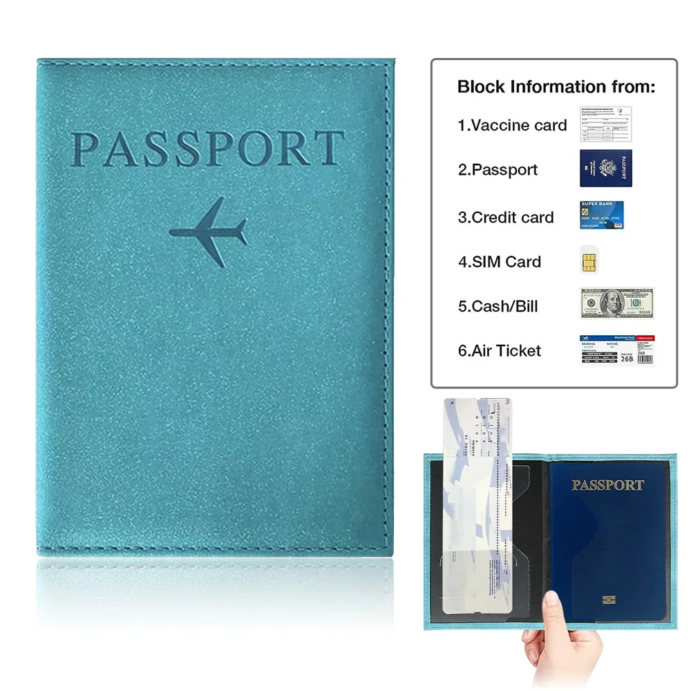 Passport Cover Blue Color Pu P - Index Card Holder incelemesi ve fiyatı