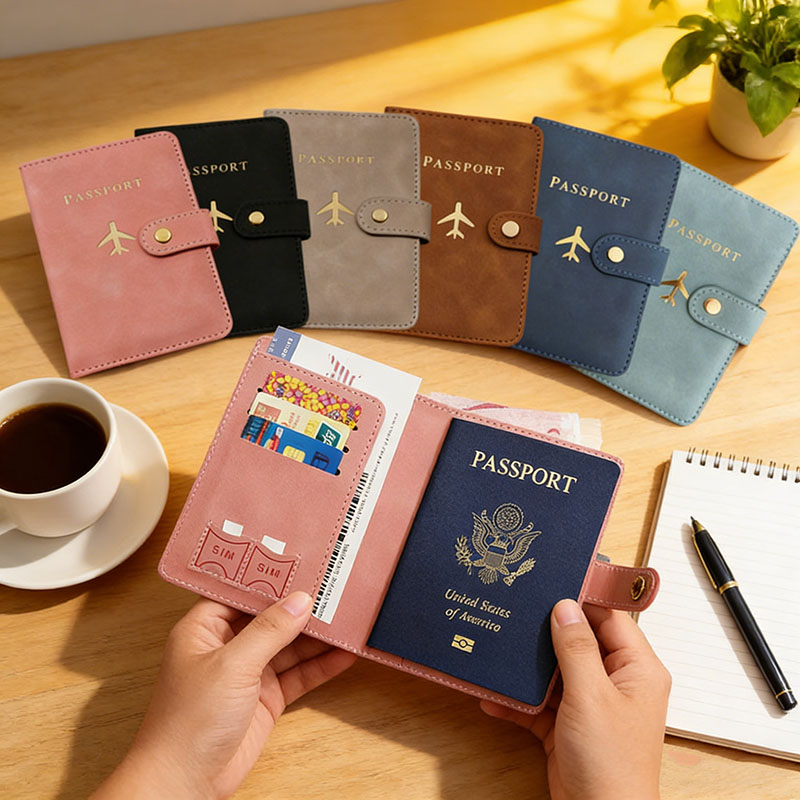 Leather Passport Holder Covers - Index Card Holder incelemesi ve fiyatı