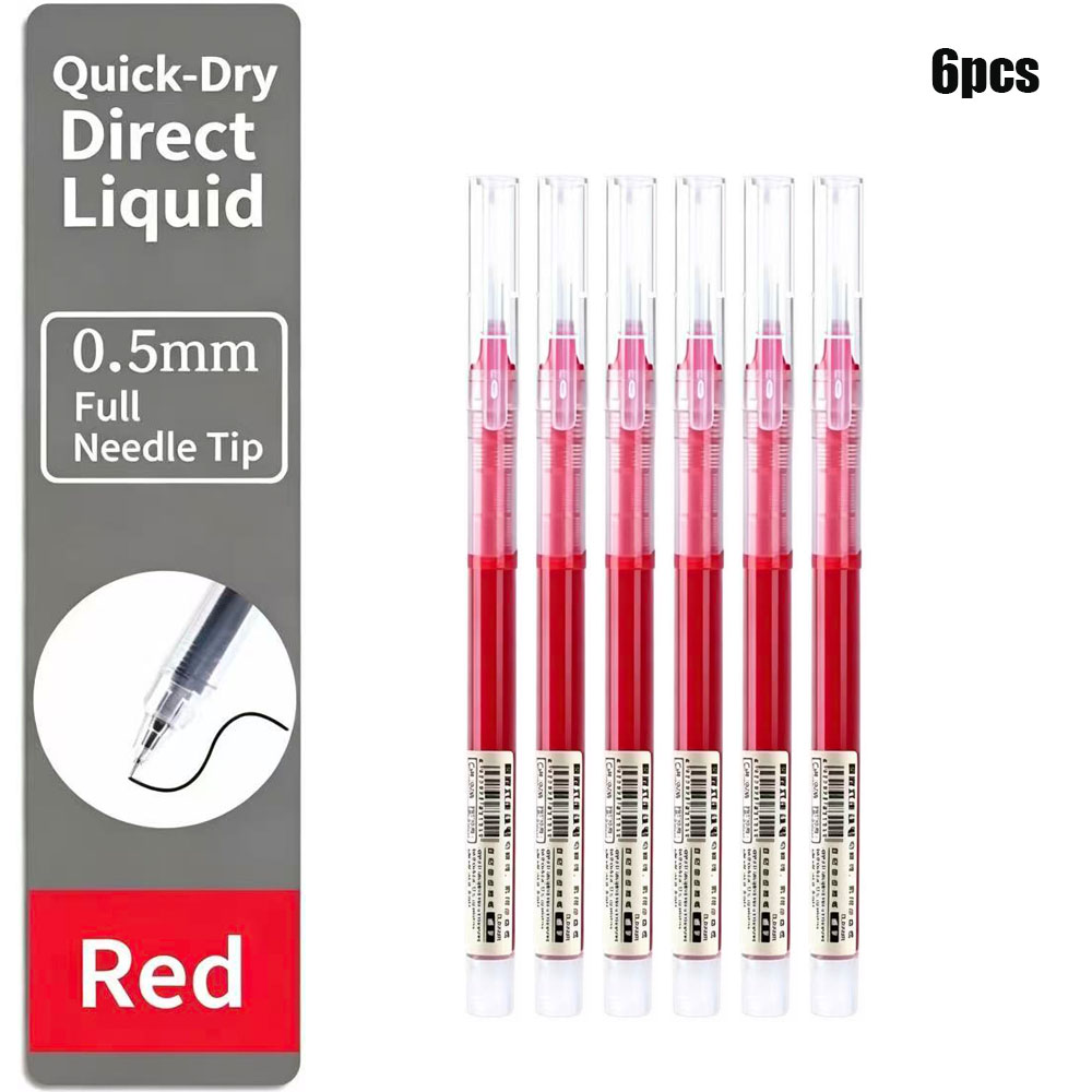 6 Pack Click Gel Pens 0.5mm Bl - Gel Refill Pack incelemesi ve fiyatı