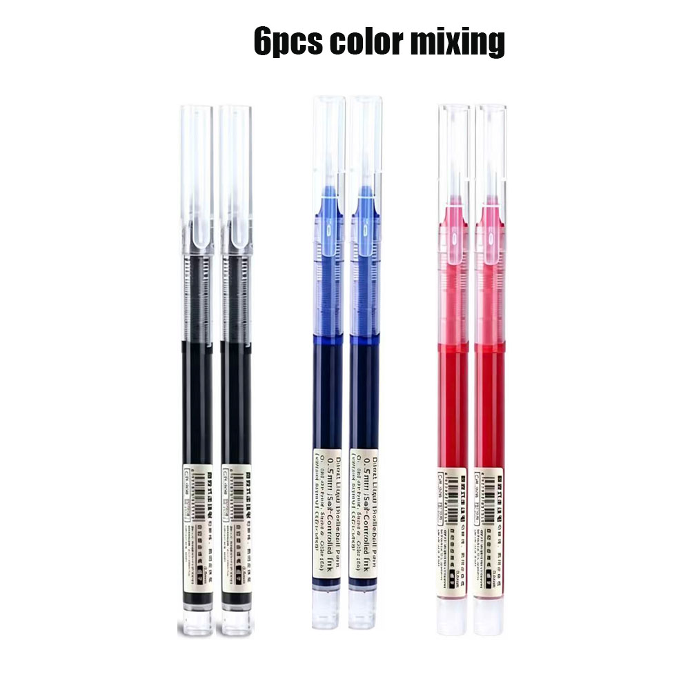 6 Pack Click Gel Pens 0.5mm Bl - Gel Refill Pack incelemesi ve fiyatı