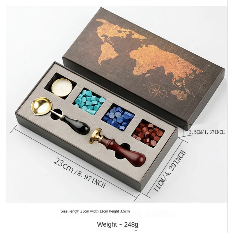 DIY Stamps Wax Seal Box Kit De - Wax Seal Stamp Set incelemesi ve fiyatı