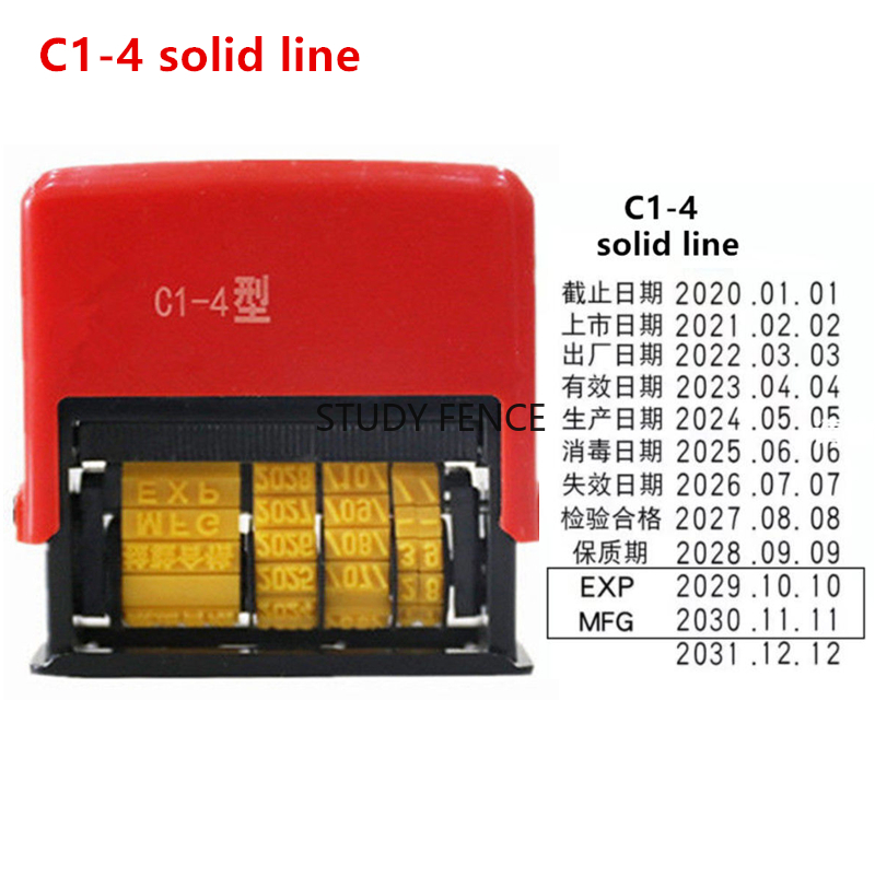 Self printed date stamp factor - Rubber Date Stamp incelemesi ve fiyatı