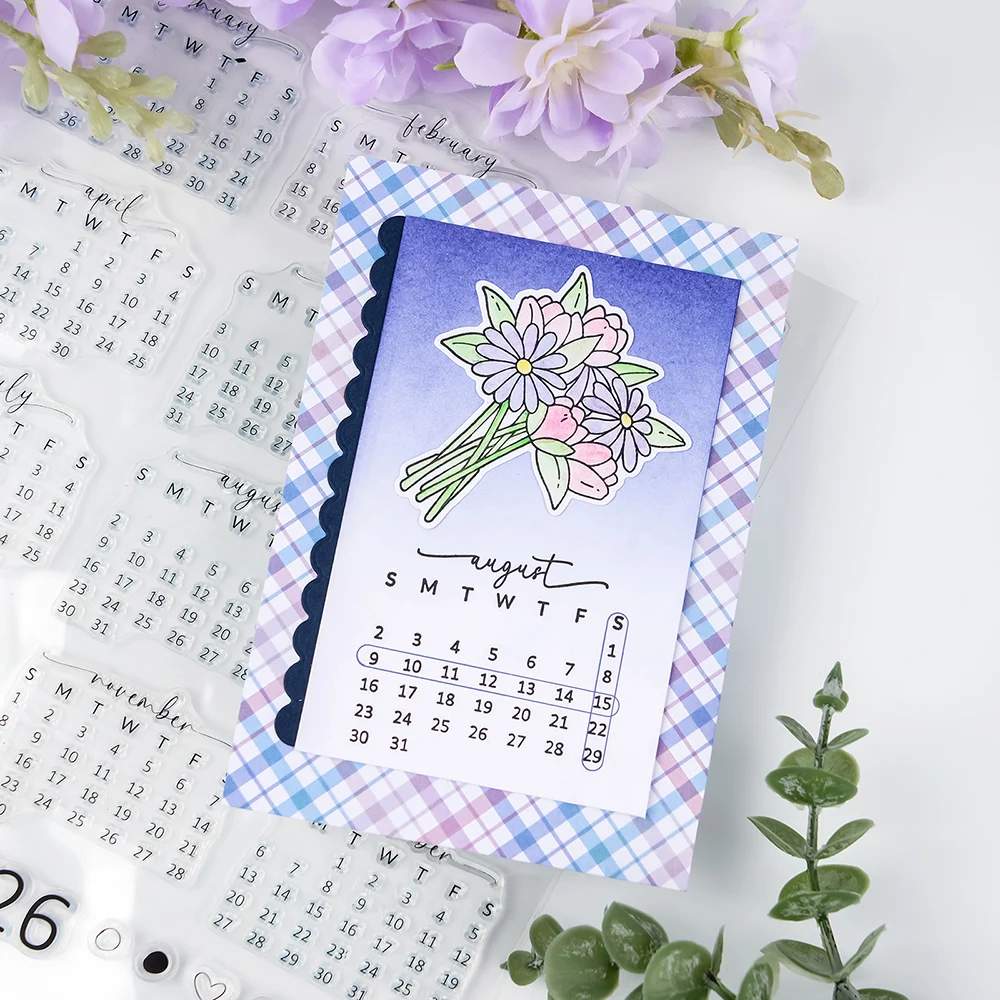 Calendar Date 2026 Clear Stamp - Rubber Date Stamp incelemesi ve fiyatı